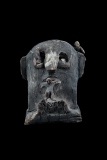 fuir le tyran 2016 - Raku L17 H 28 - terres peintes et rakus